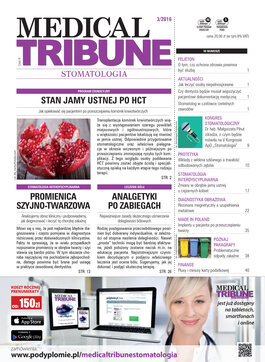 Medical Tribune - stomatologia (03/2016) 