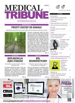 Medical Tribune Stomatologia (05/2016) 