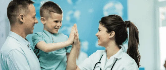 Pediatria w Zabrzu, czyli remont w niebieskiej tonacji