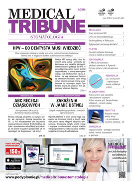 Medical Tribune Stomatologia (09/2016) 
