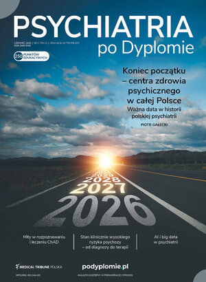 Stan klinicznie wysokiego ryzyka psychozy – od diagnozy do terapii